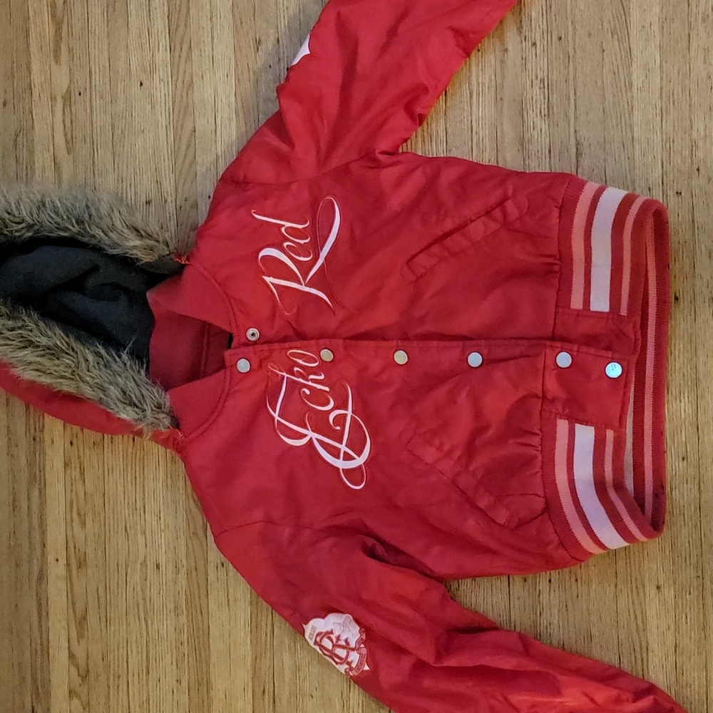 Red size S Ecko Red varsity jacket